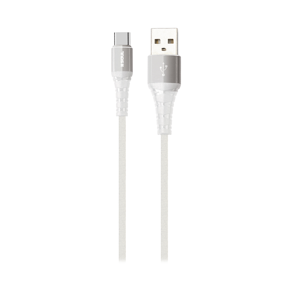 CABLE USB 2.0 A MICRO USB 1.00 MTS USB-FJMICRO1BL FULL JEANS BLANCO 1MTS - SOUL -
